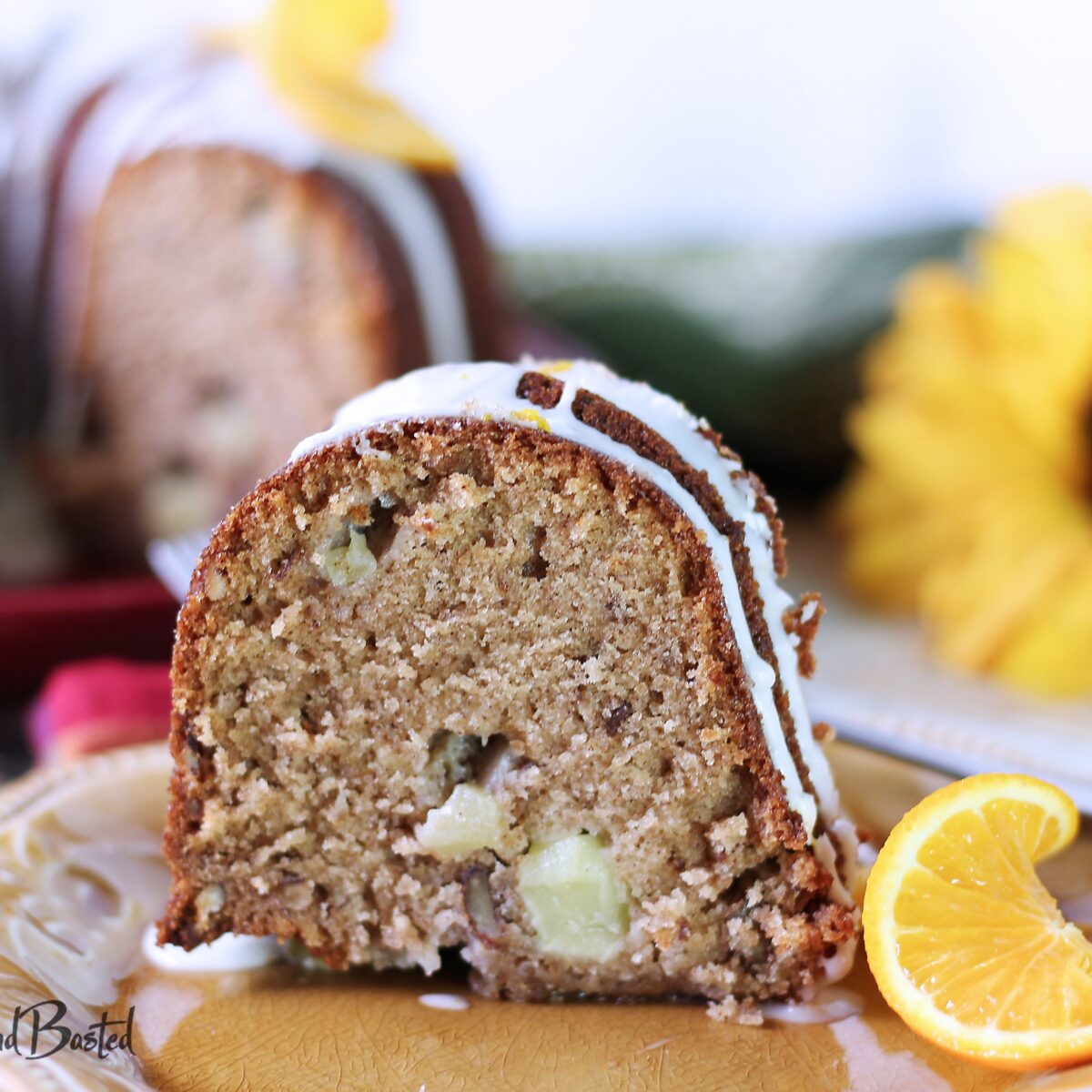 Granny Smith Apple Bundt Cake Baked Broiled and Basted