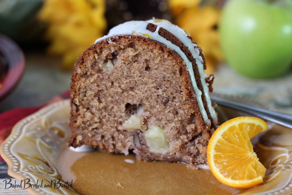 slice of Apple Bundt Cake