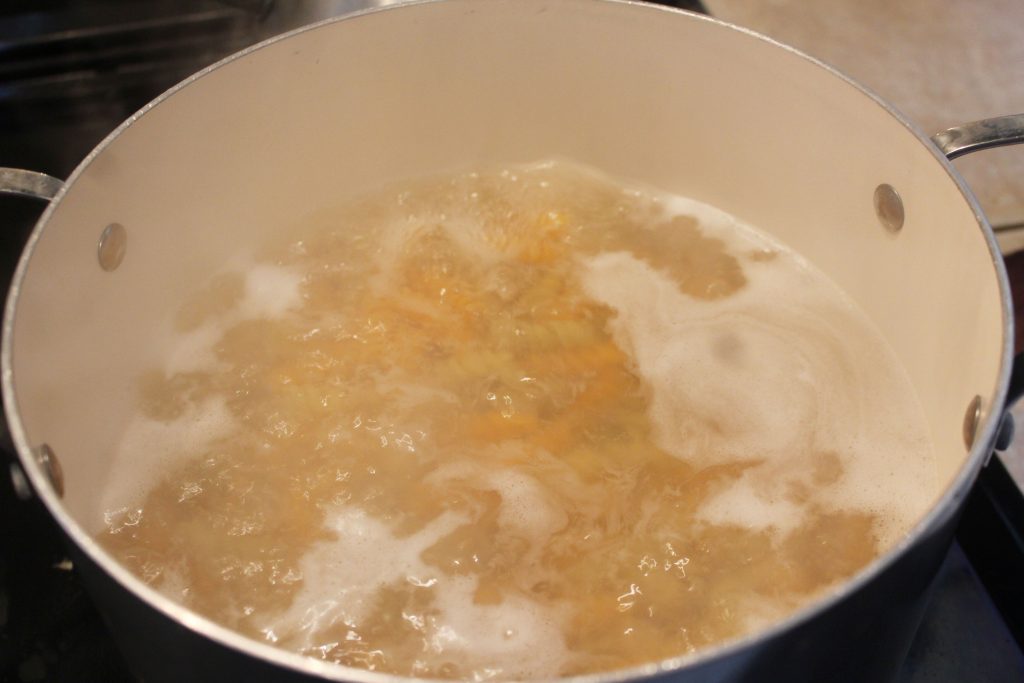 boiling pasta