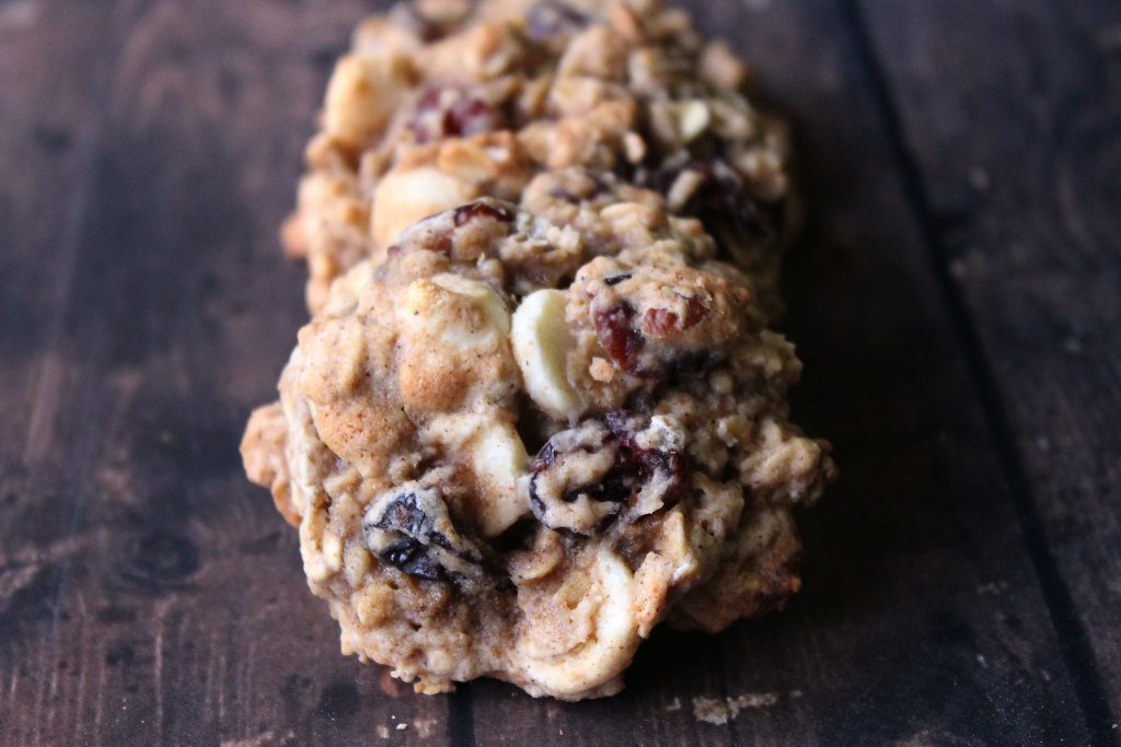 Autumn Oatmeal Cookies on a table