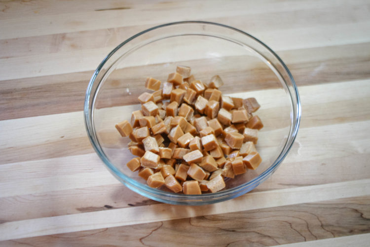 Caramel Ganache Baked Broiled and Basted