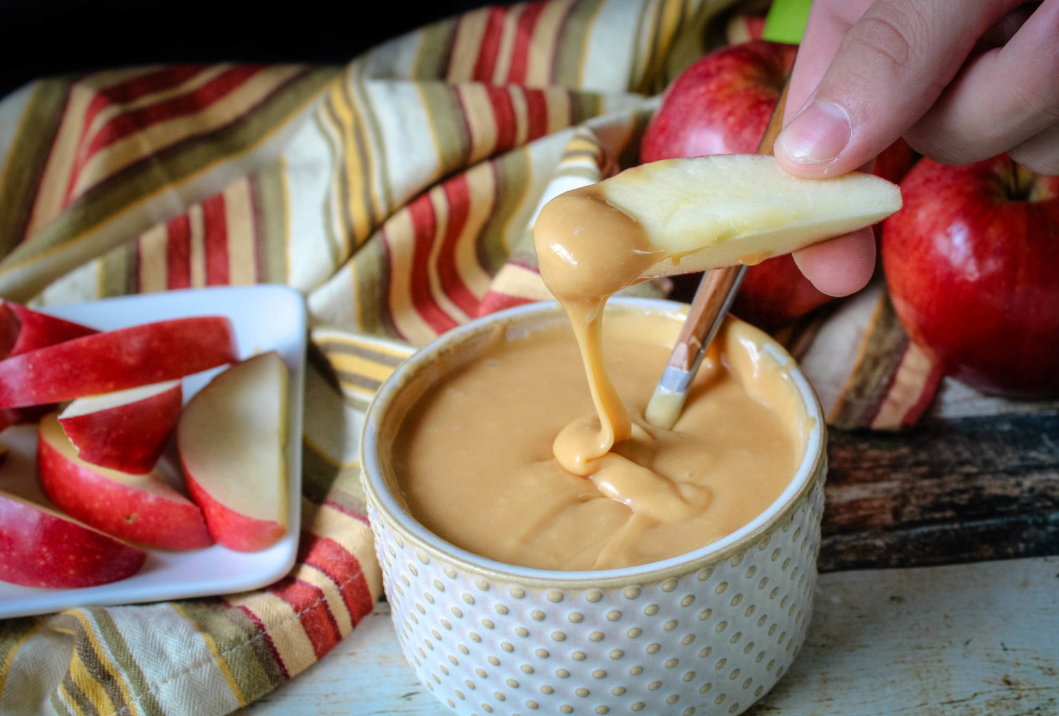 Caramel Ganache Baked Broiled and Basted