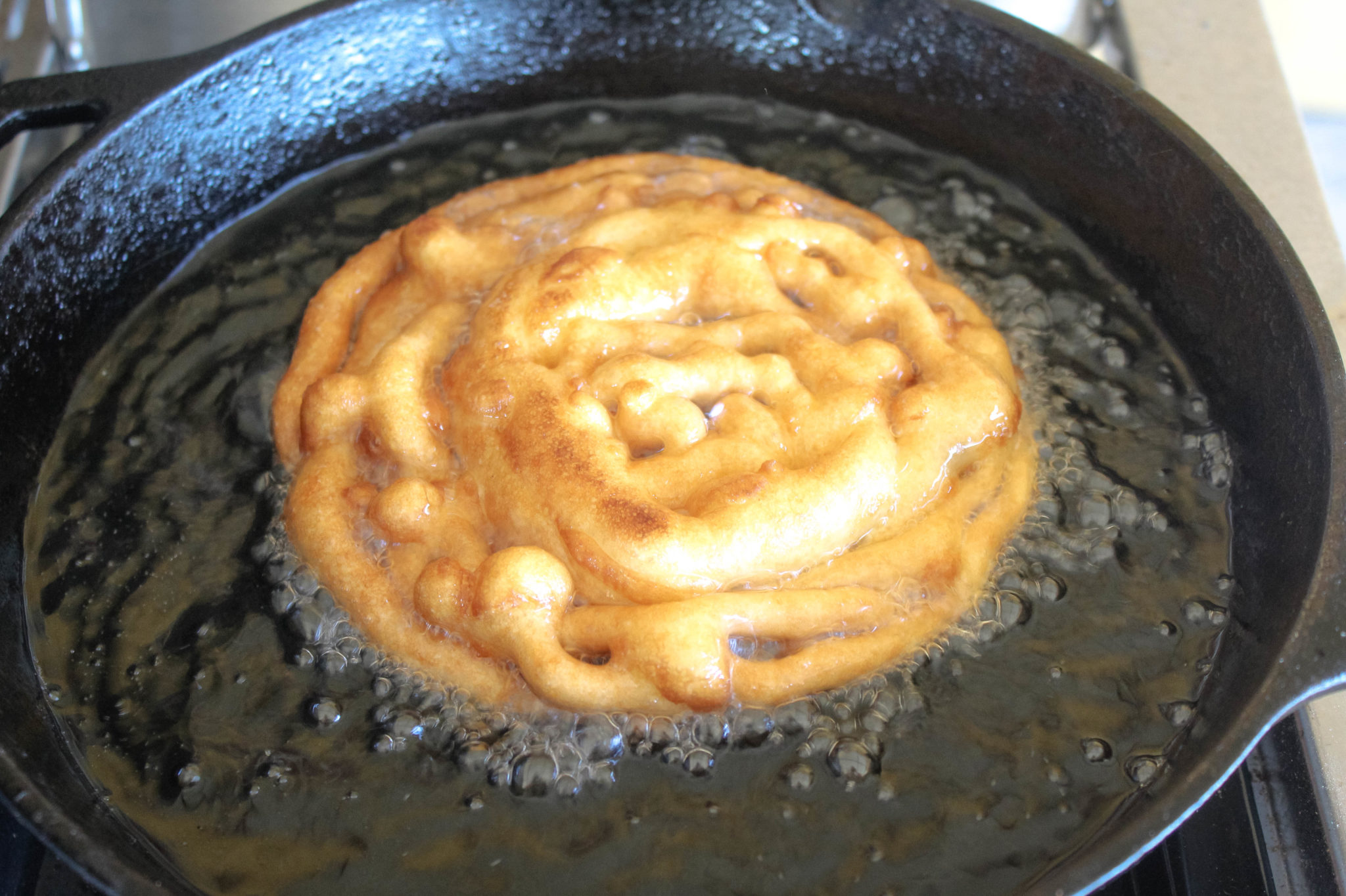 Fair Funnel Cakes Baked Broiled and Basted