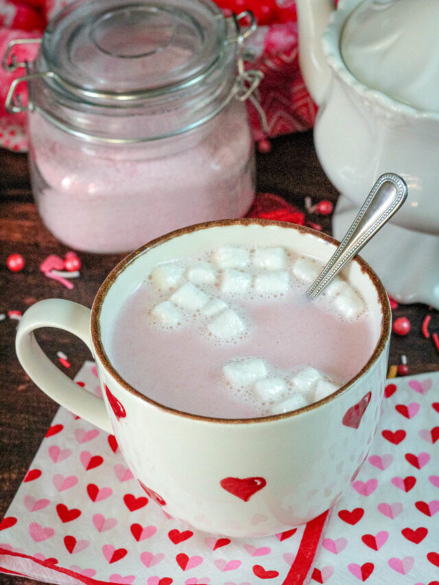 Pink Hot Cocoa Mix