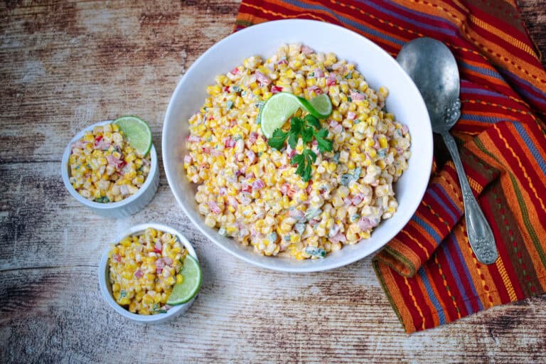 Creamy Corn Salad – Easy Summer Side Dish Recipe
