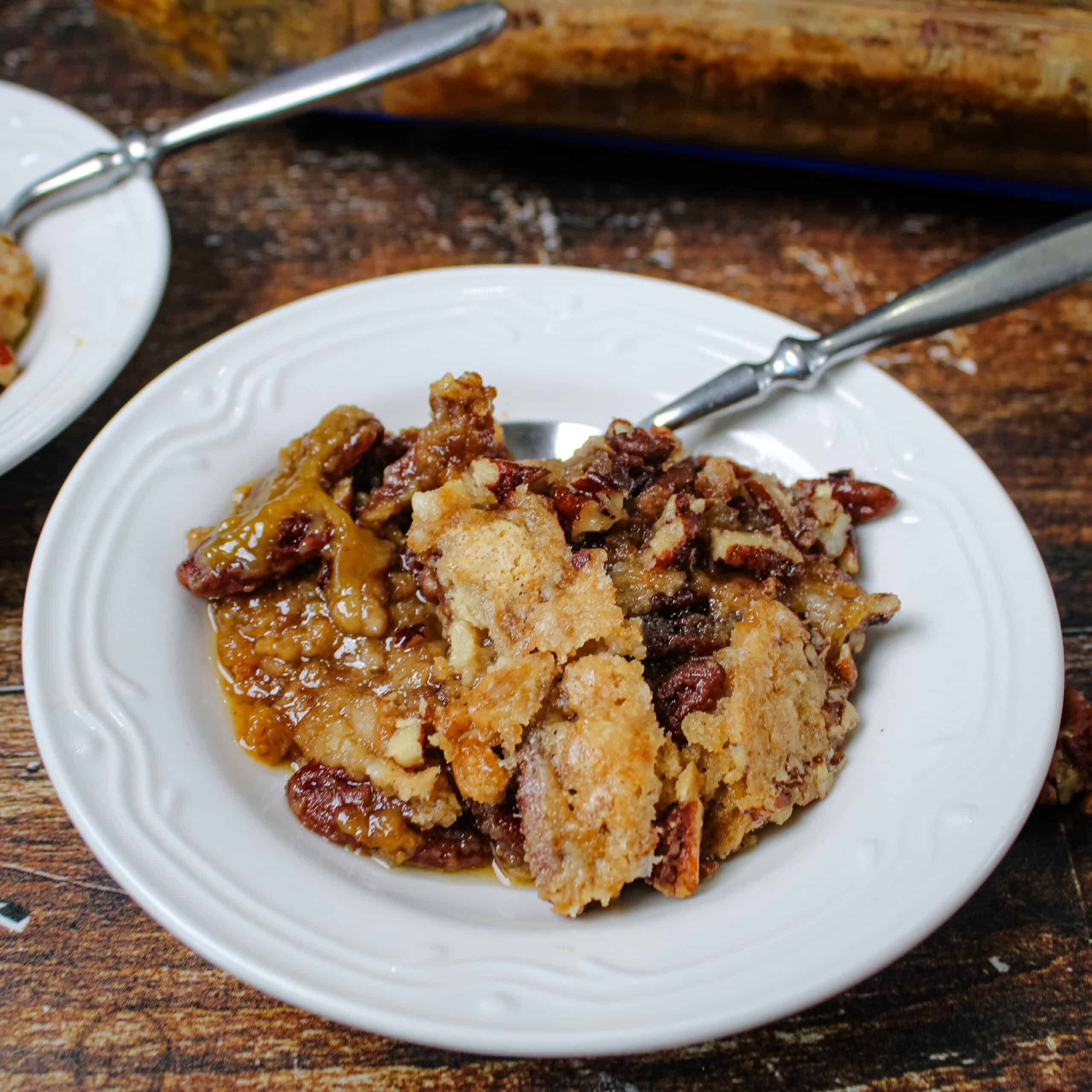 Pecan Pie Dump Cake